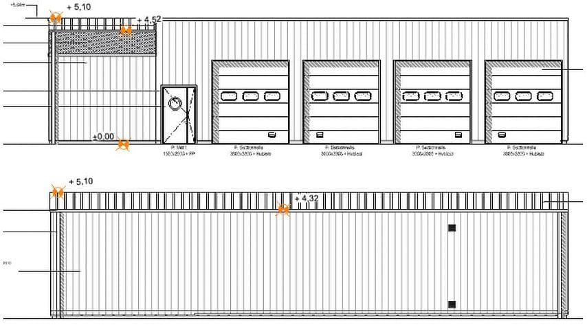 Réalisation d'un hangar sur le site Woodparc de Toulouse